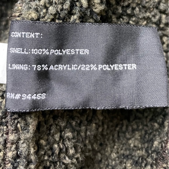 Axcess Men's Faux Suede Fleece Lined Jacket | Brown | Large - Picture 8 of 11